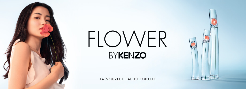 Bannière Catégorie Parfum Femme 1 Flower by Kenzo KENZO sur Parfumerie Burdin